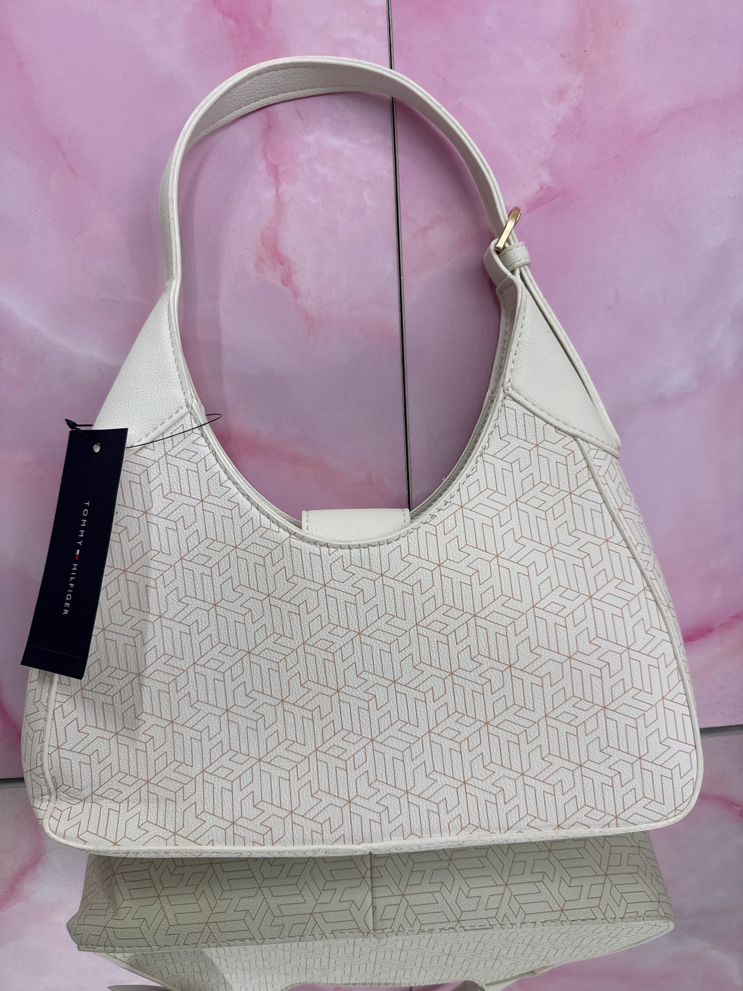 CARTERA HOMBRO BLANCA - TOMMY