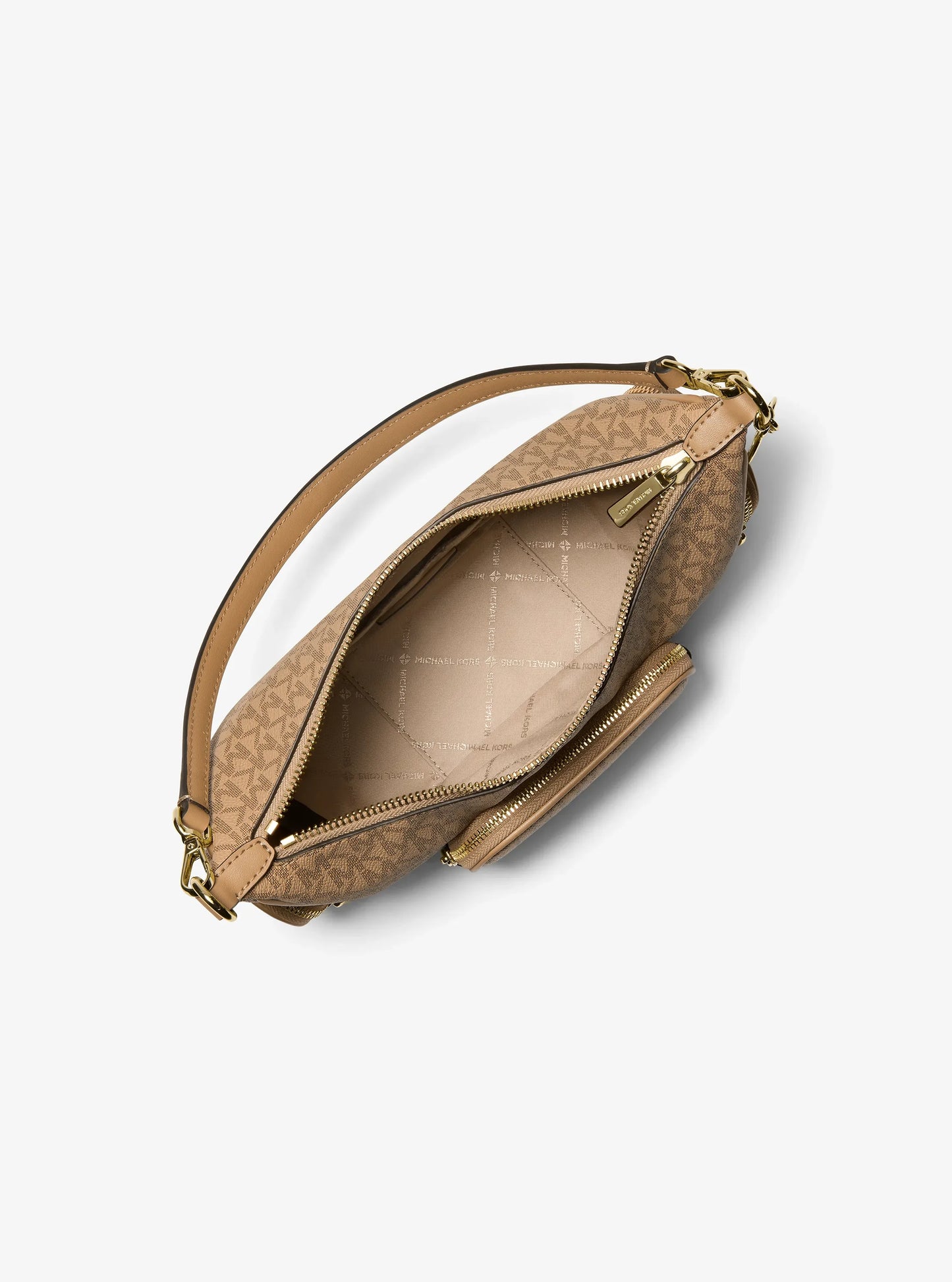 BOLSO DE HOMBRO MERRIT CAMEL - MICHAEL KORS