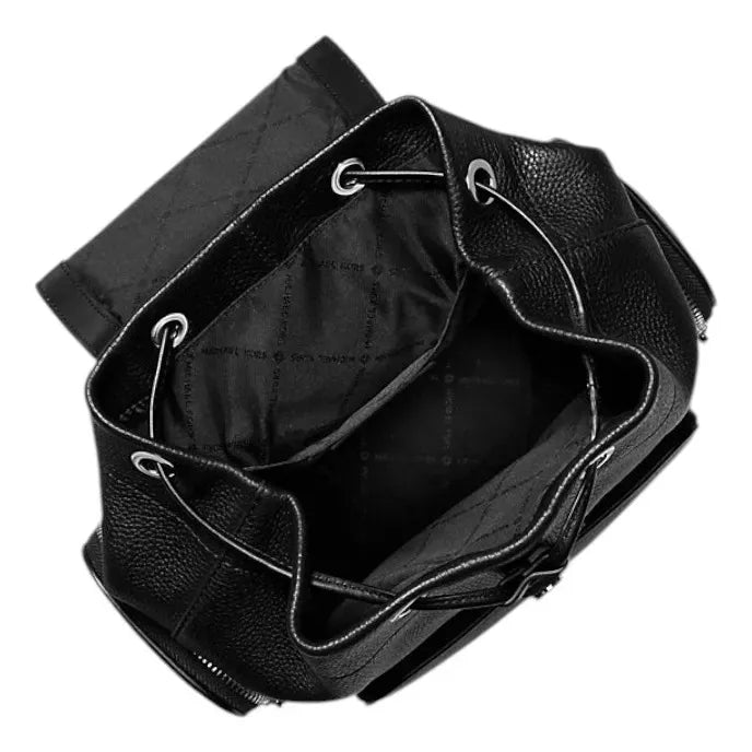 MOCHILA CUERO NEGRA - MICHAEL KORS