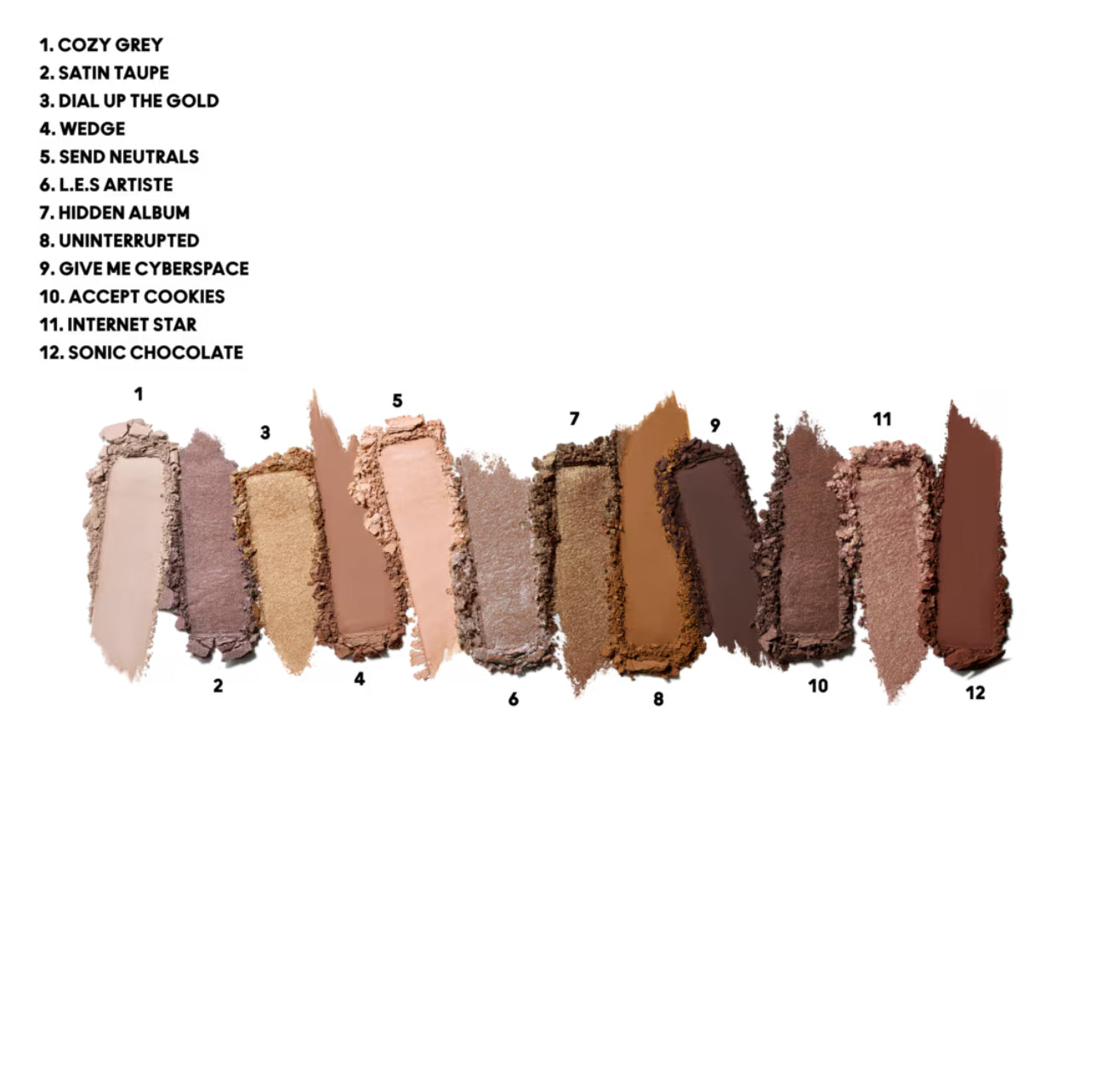 PALETA 12 TONOS UNFILTERED NUDES - MAC