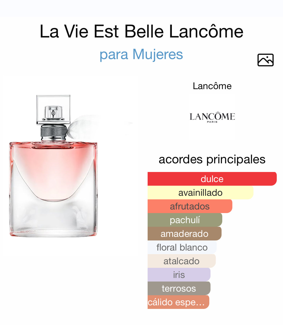 PERFUME LA VIDA ES BELLA 10ML EDP MUJER - LANCOME