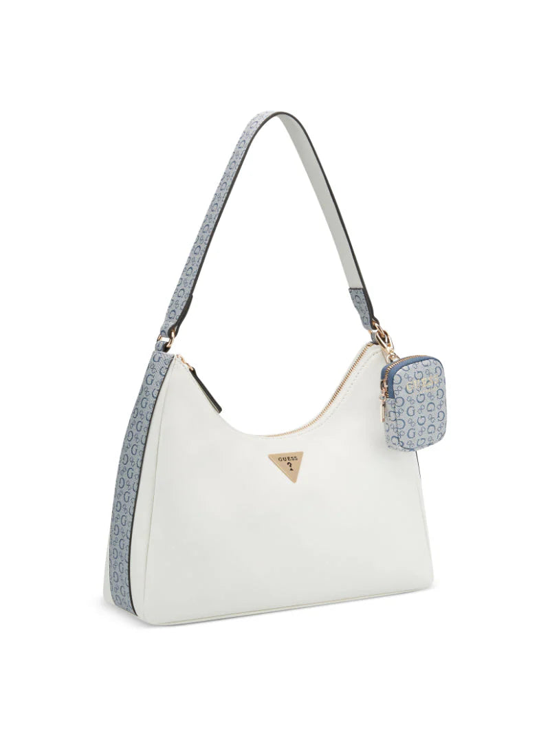 CARTERA EMERIE BLANCA/AZUL MUJER - GUESS