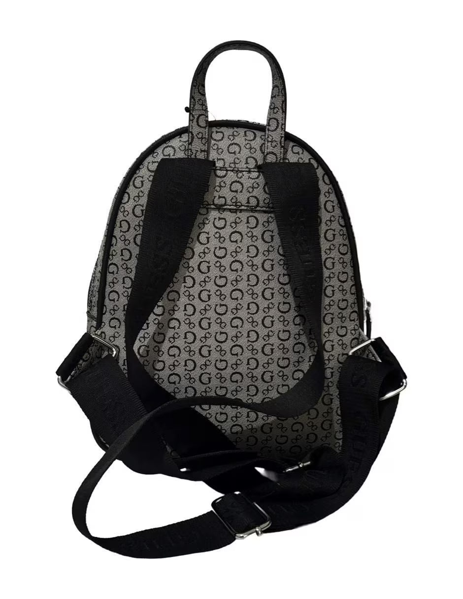 MOCHILA GRIS NEGRO - GUESS