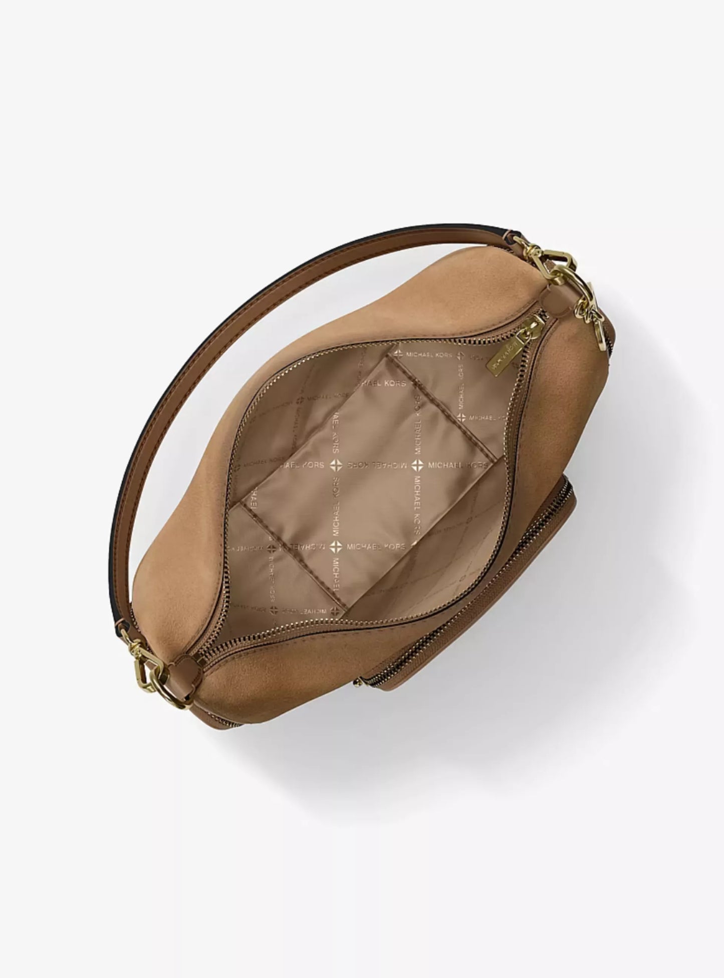 BOLSO DE HOMBRO MERRIT CAMEL - MICHAEL KORS