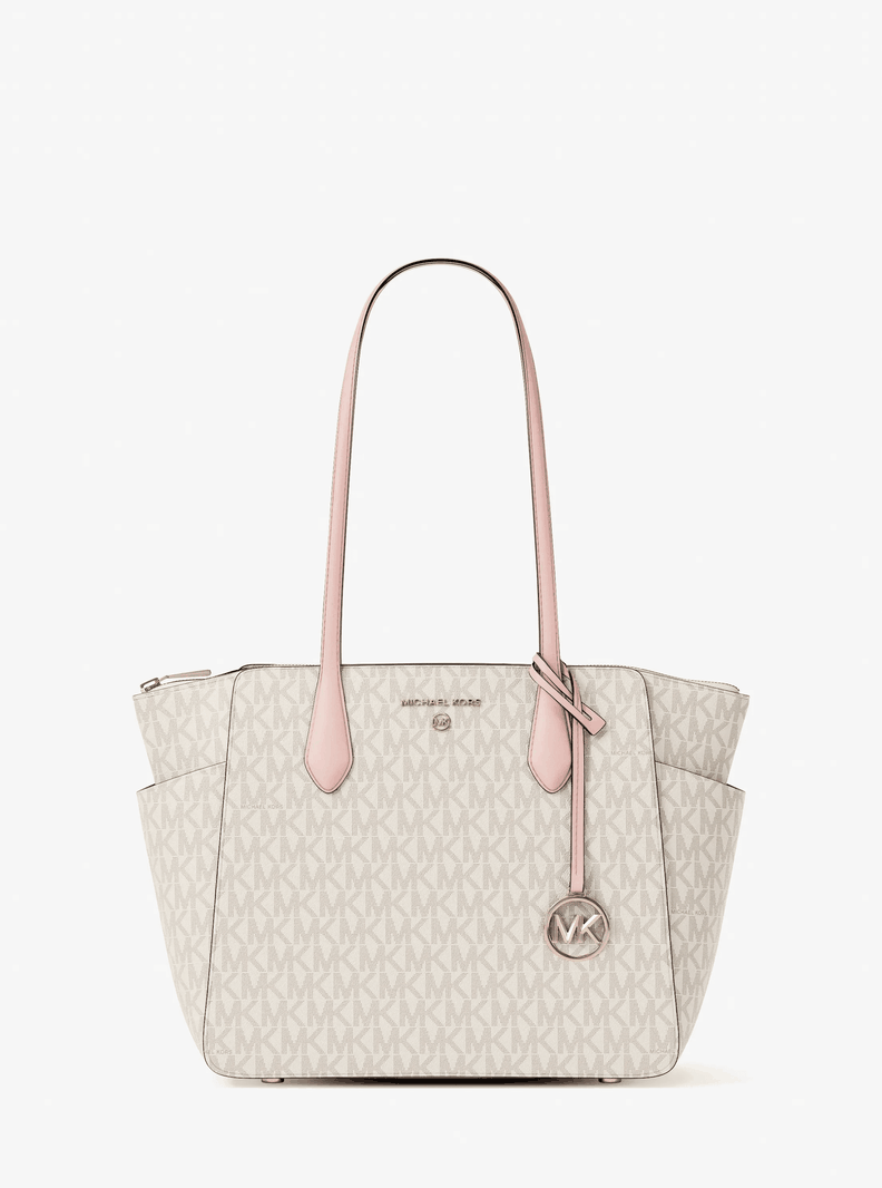 TOTE MARILYN VAINILLA/ROSA MK - MICHAEL KORS