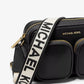 CARTERA NEGRA TRAVEL CON ACCESORIOS - MICHAEL KORS