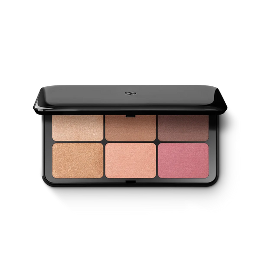 PALETA RUBOR/ILUMINADOR Y CONTORNO - KIKO MILANO