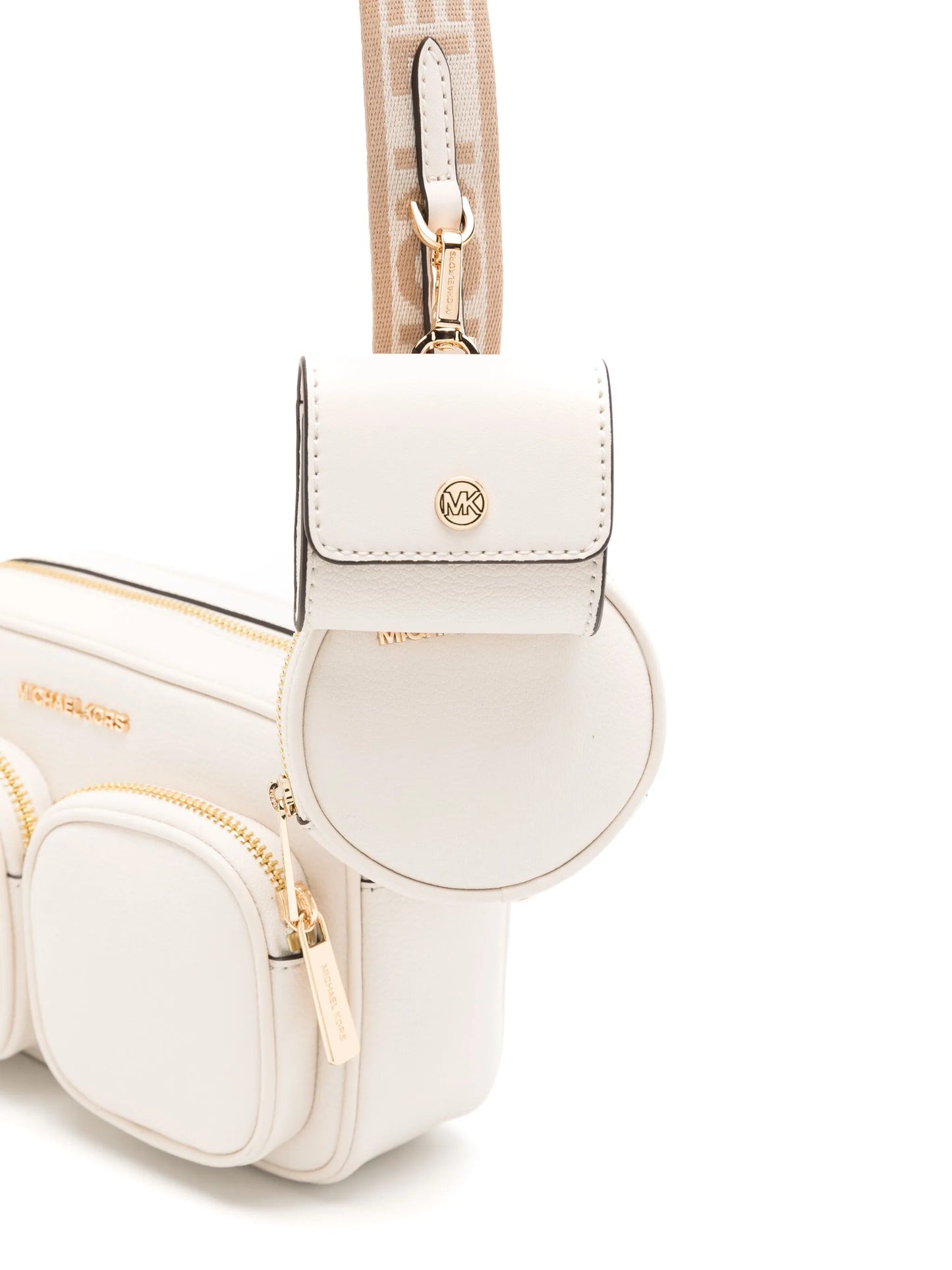 CARTERA CREMA TRAVEL CON ACCESORIOS - MICHAEL KORS