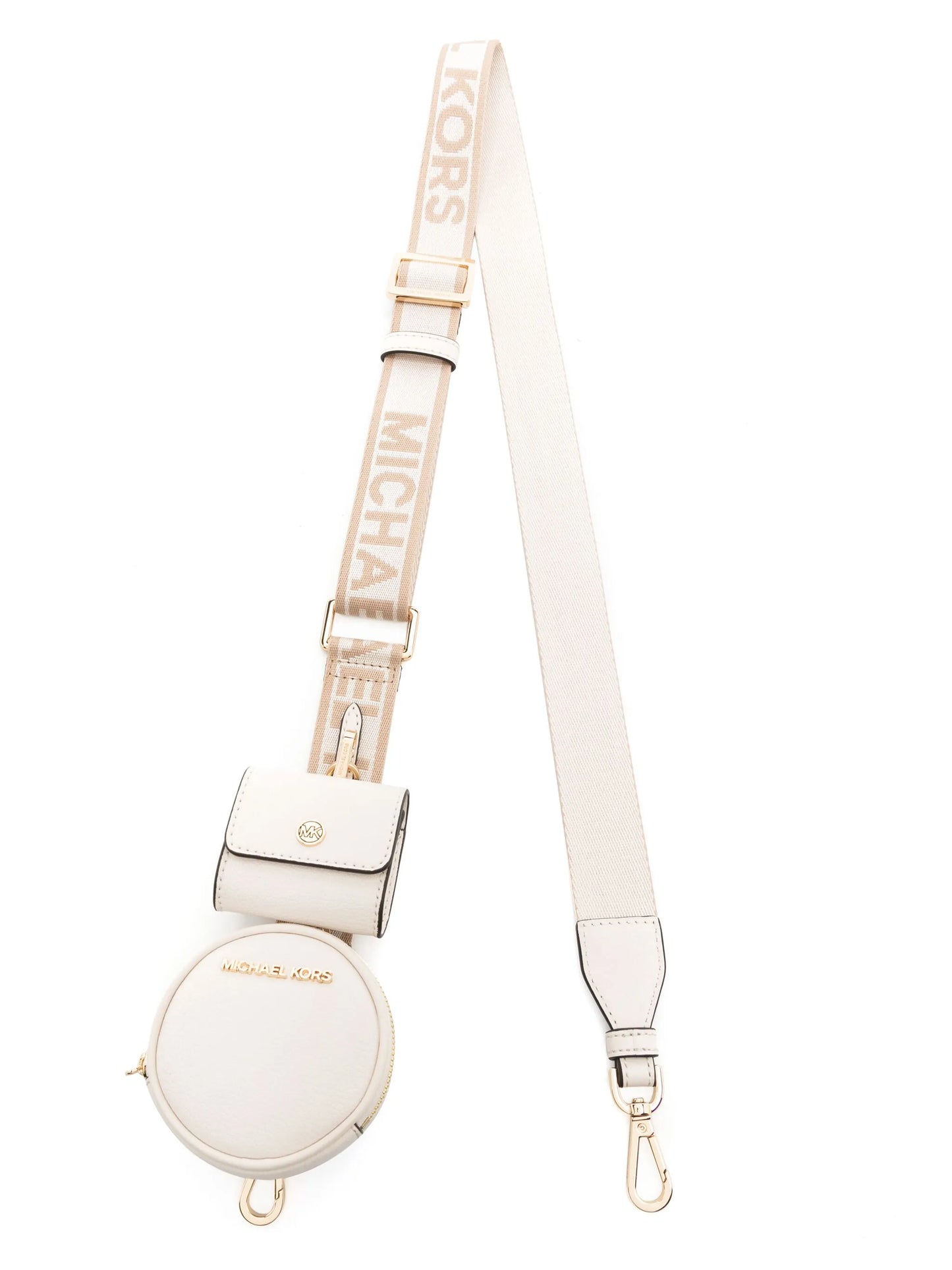 CARTERA CREMA TRAVEL CON ACCESORIOS - MICHAEL KORS