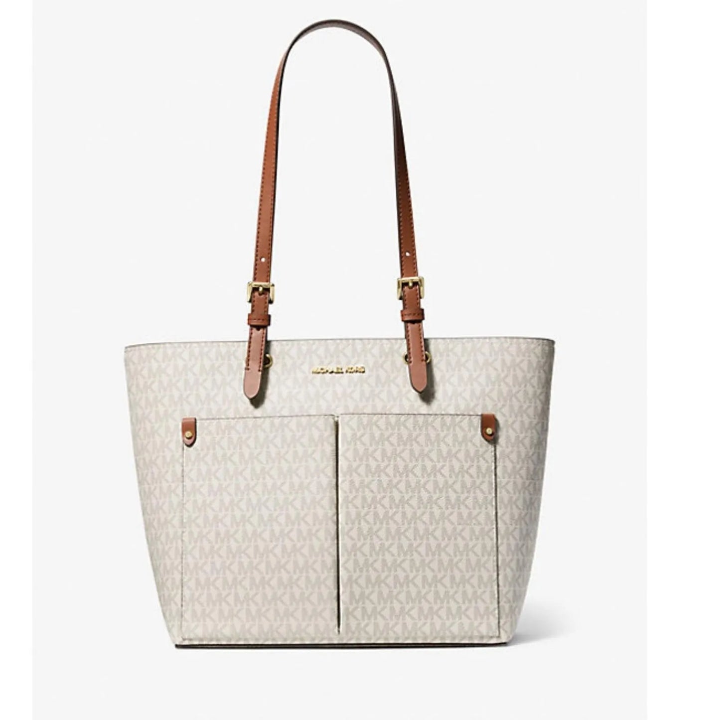 TOTE JET SET MEDIANO VAINILLA MK - MICHAEL KORS