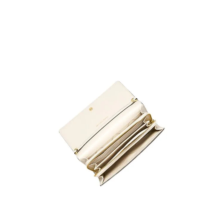 BANDOLERA WALLET NEUTRA CUERO - MICHAEL KORS