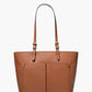 TOTE JET SET MEDIANO CUERO CAFÉ - MICHAEL KORS