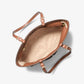 TOTE JET SET MEDIANO CUERO CAFÉ - MICHAEL KORS