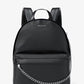 MOCHILA CUERO MEDIANA NEGRA - MICHAEL KORS