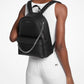 MOCHILA CUERO MEDIANA NEGRA - MICHAEL KORS