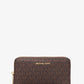 BILLETERA/CARTERA DE MANO CAFÉ  - MICHAEL KORS