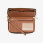 BILLETERA/CARTERA DE MANO CAFÉ  - MICHAEL KORS