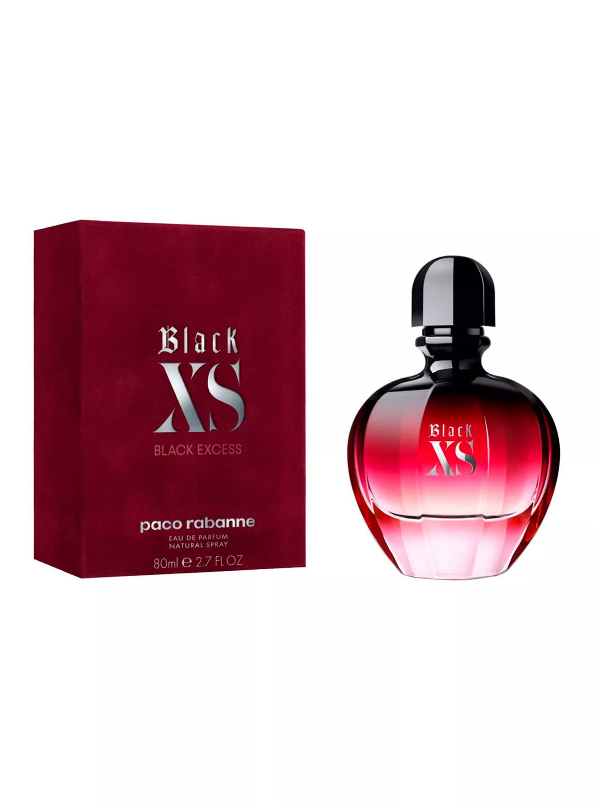 PERFUME MUJER BLACK XS 80ML EDP - PACO RABANNE