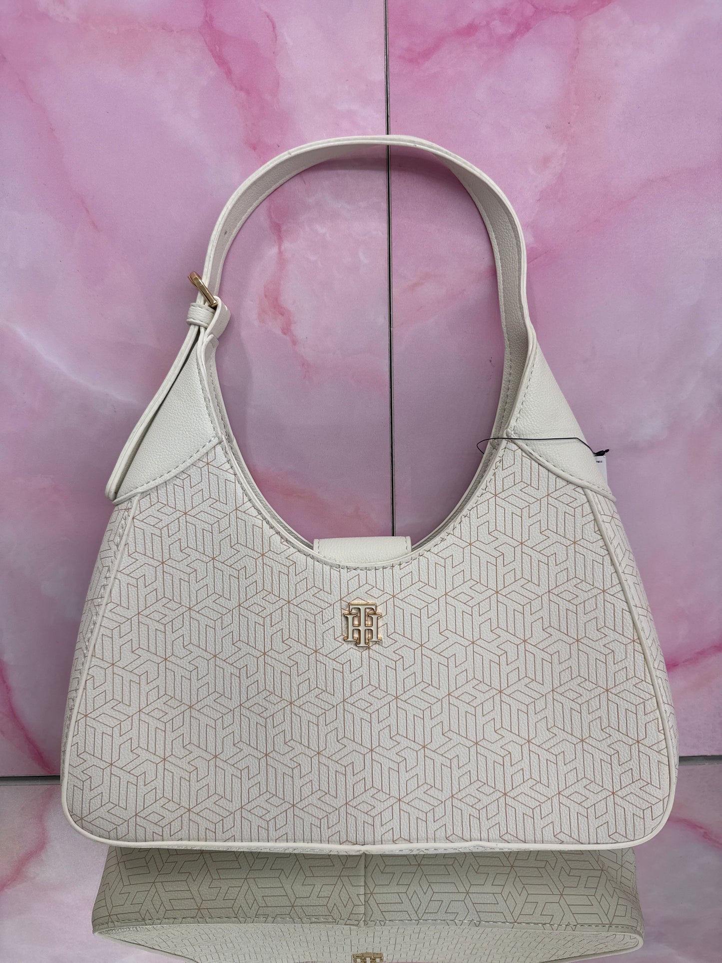 CARTERA HOMBRO BLANCA  - TOMMY