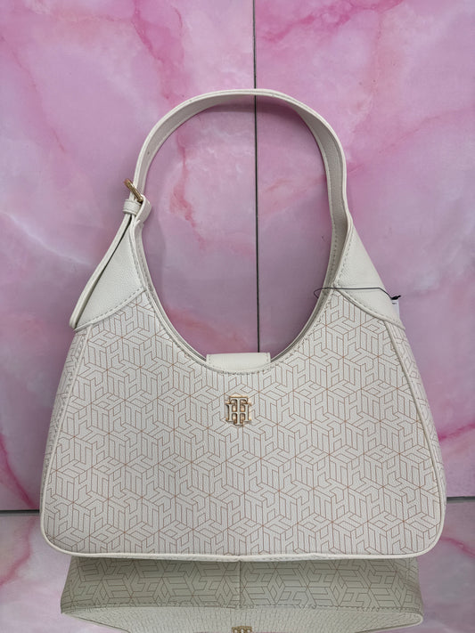CARTERA HOMBRO BLANCA  - TOMMY