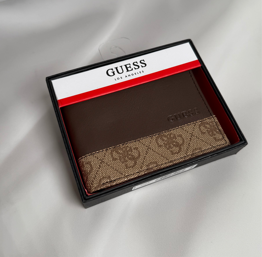 BILLETERA CAFÉ HOMBRE - GUESS