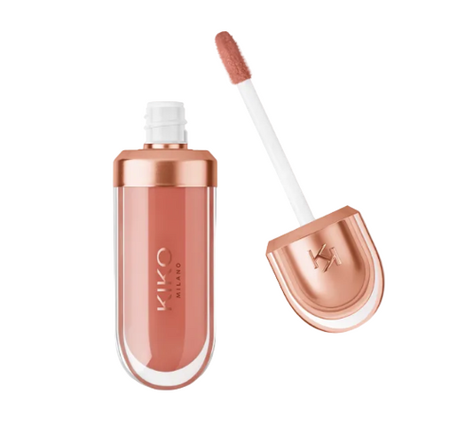 GLOSS efecto 3D Golden Oasis 3D Hydra Lipgloss 05 Pearly Warm Mauve - KIKO