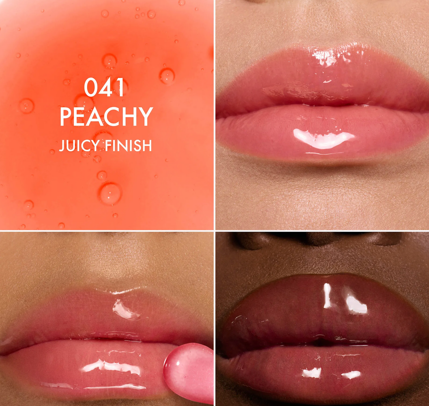 GLOSS 041 PEACHY JUICY LIP GLOW OIL  - DIOR