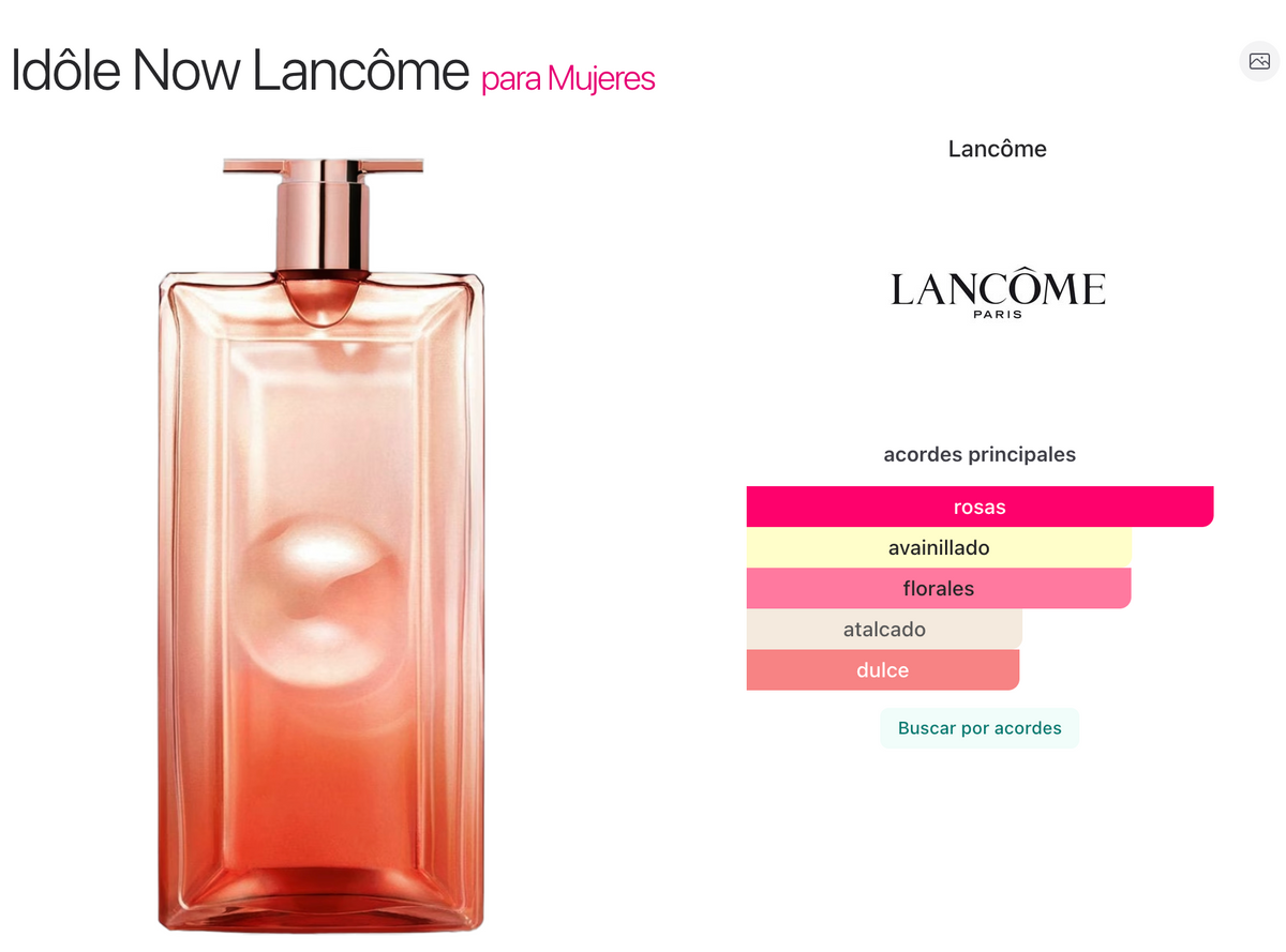 PERFUME MUJER IDÔLE NOW 90ML EDP - LANCOME