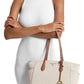 TOTE MARILYN VAINILLA/CAFÉ MK - MICHAEL KORS