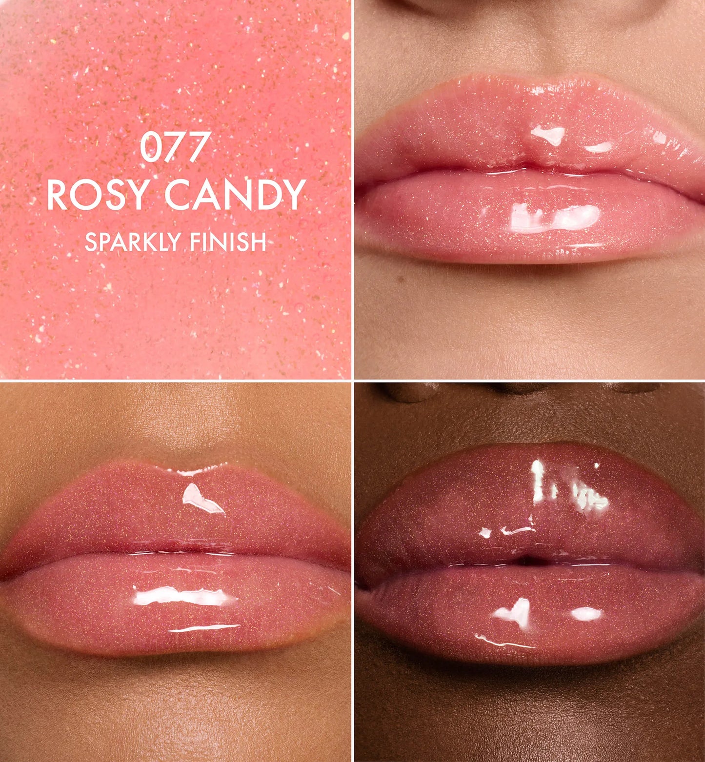 GLOSS 077 ROSY CANDY SPARKLY LIP GLOW OIL  - DIOR