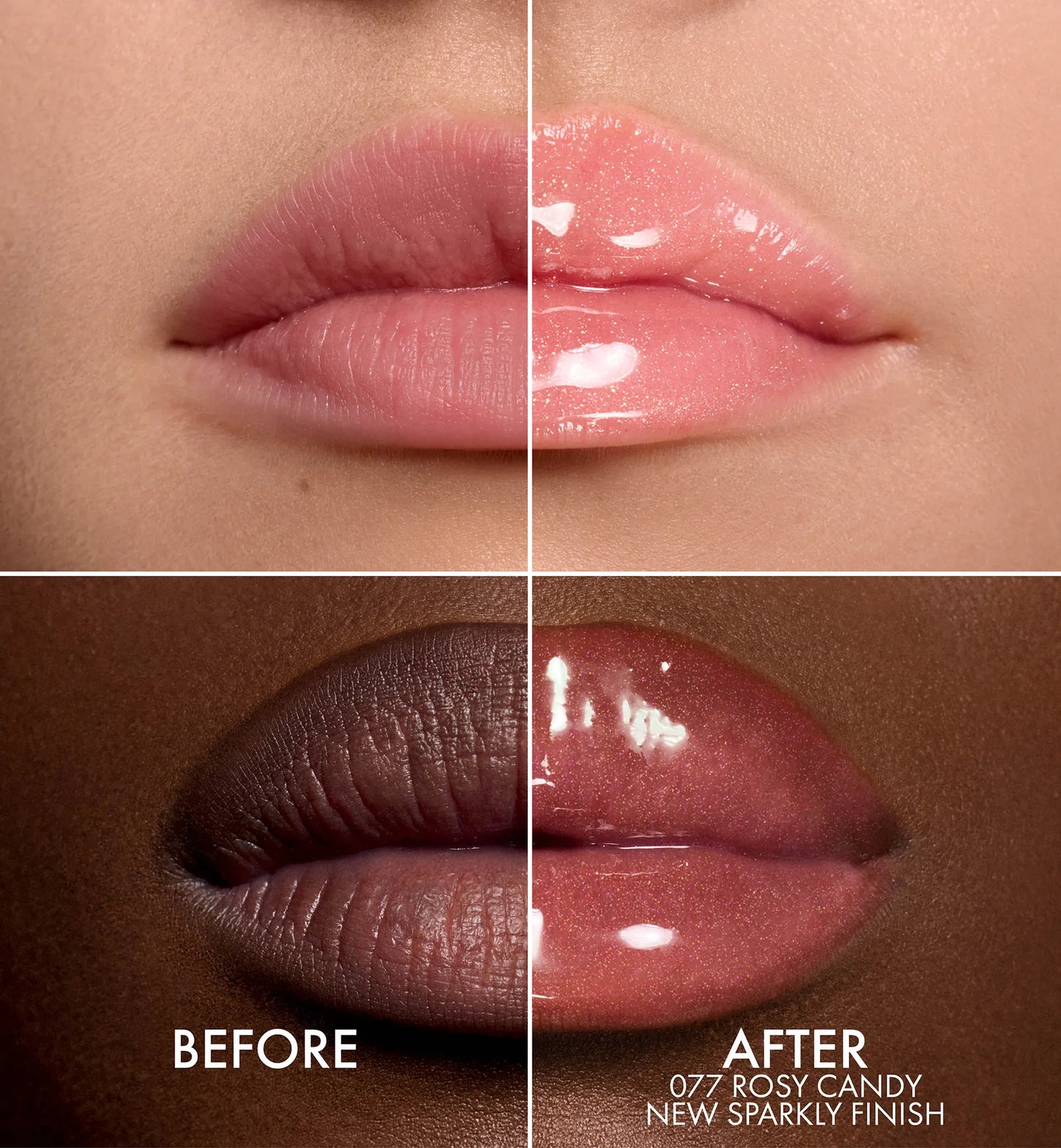 GLOSS 077 ROSY CANDY SPARKLY LIP GLOW OIL  - DIOR