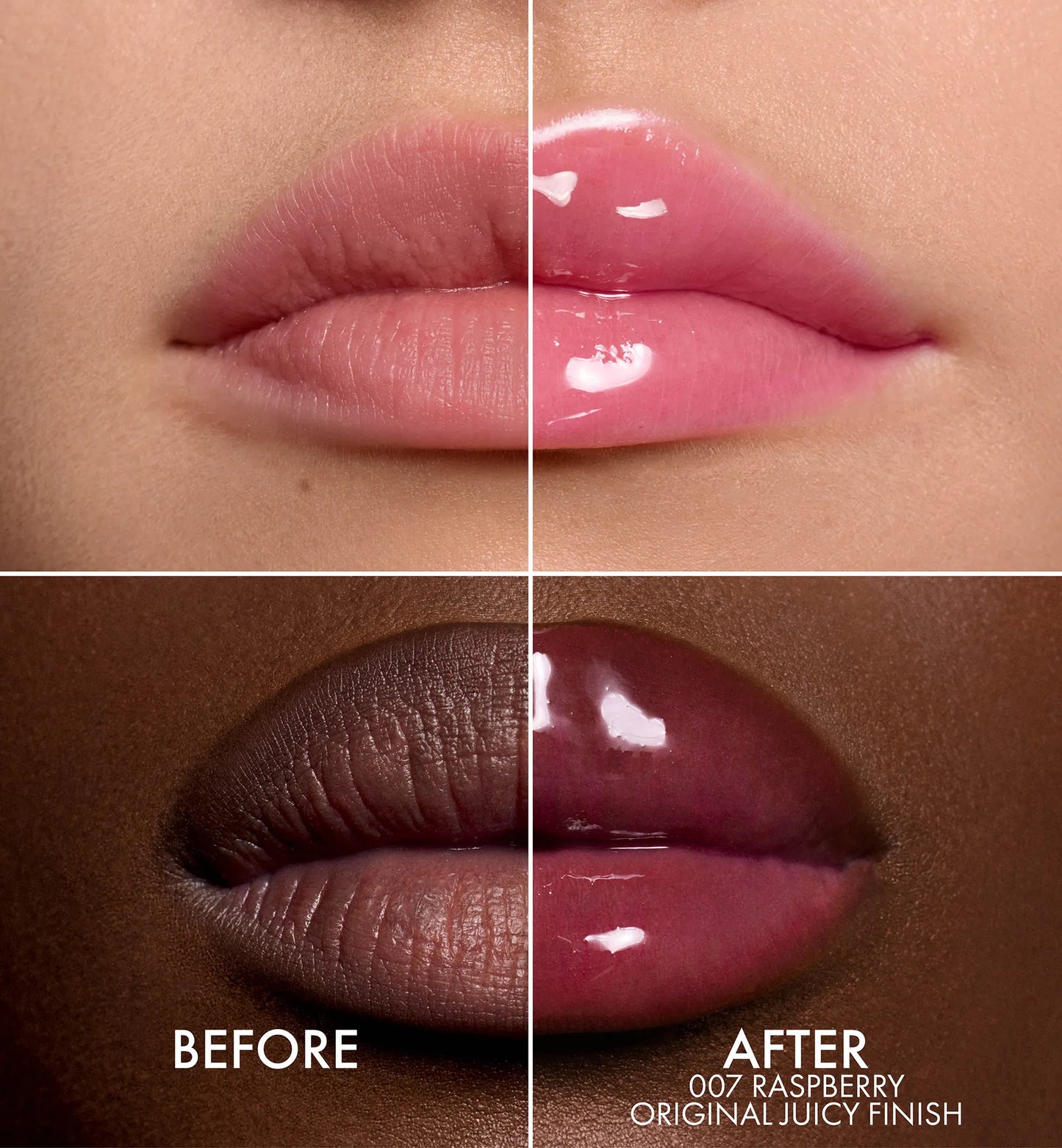 GLOSS 007 RASPBERRY JUICY LIP GLOW OIL  - DIOR