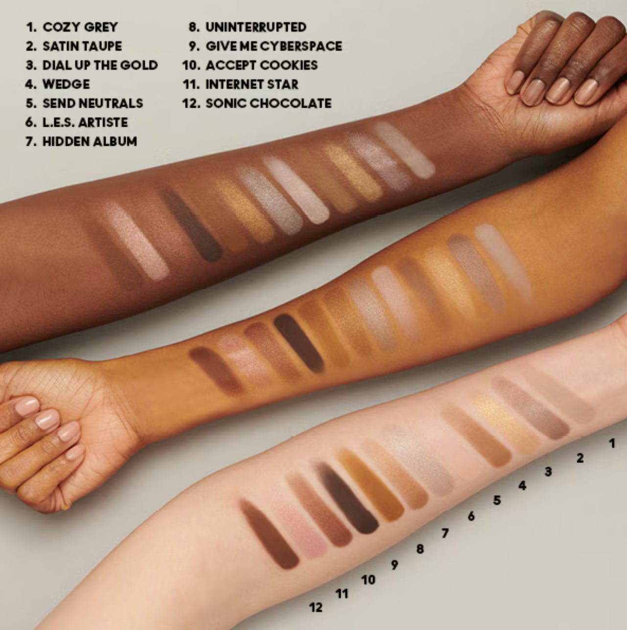 PALETA 12 TONOS UNFILTERED NUDES - MAC