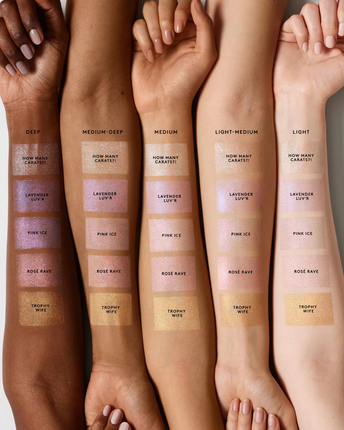 ILUMINADOR CUERPO Y ROSTRO DIAMOND BOMB LAVANDER LUV'R - FENTY BEAUTY