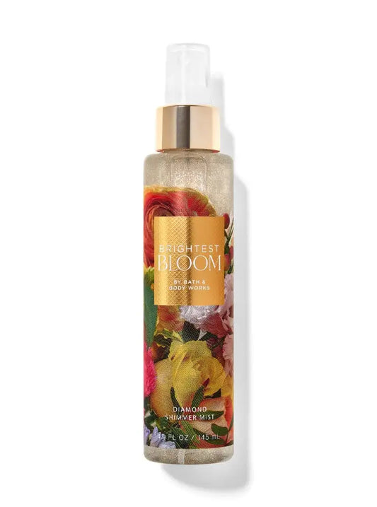COLONIA CON BRILLOS CORPORAL BRIGHTEST BLOOM - BATH & BODY WORKS