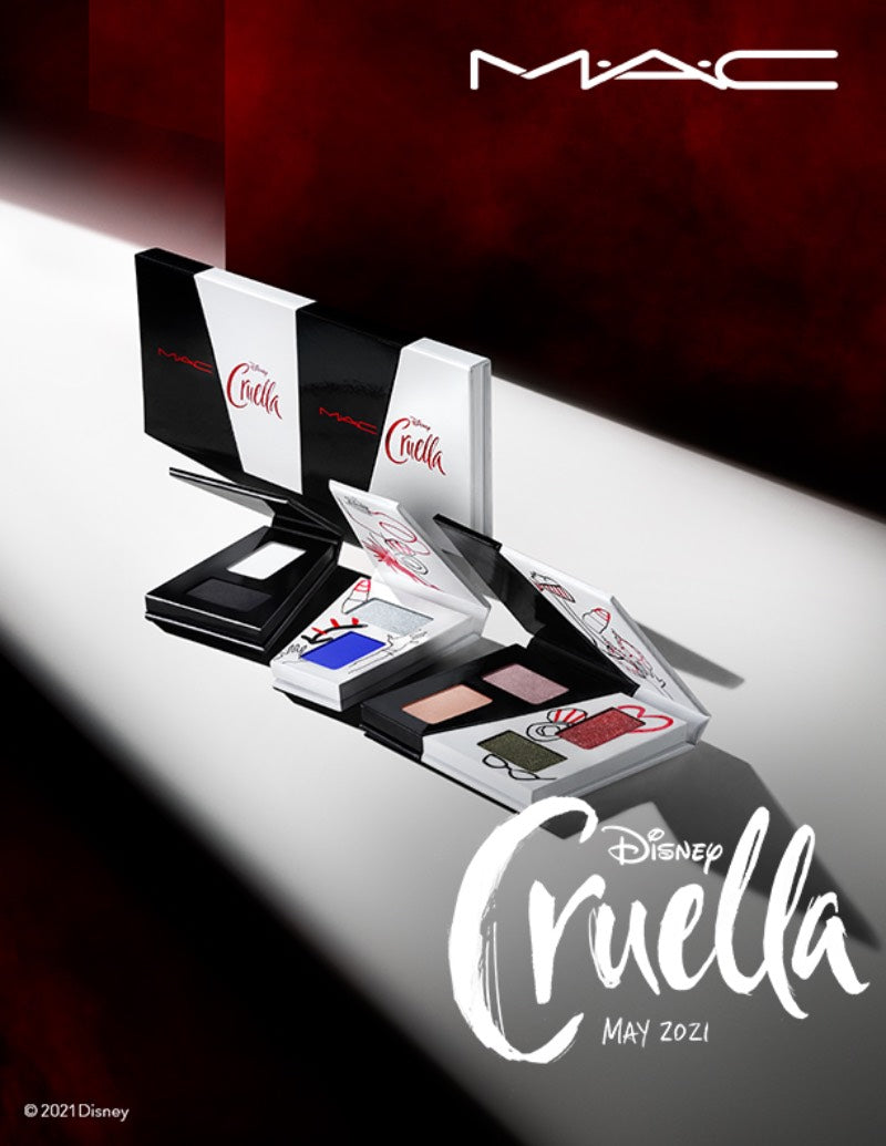 PALETA DE SOMBRAS CRUELLA X MAC EDICIÓN LIMITADA