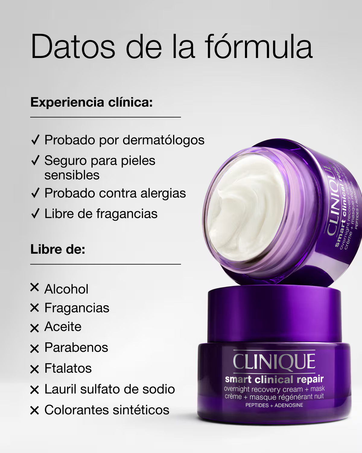 CREMA DE NOCHE SMART CLINICAL REPAIR 50ML - CLINIQUE