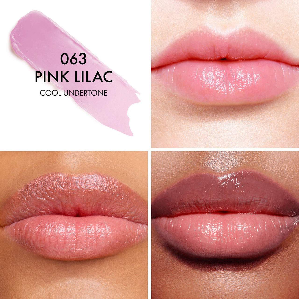 BALSAMO DE LABIOS 063 PINK LILAC LIP GLOW - DIOR