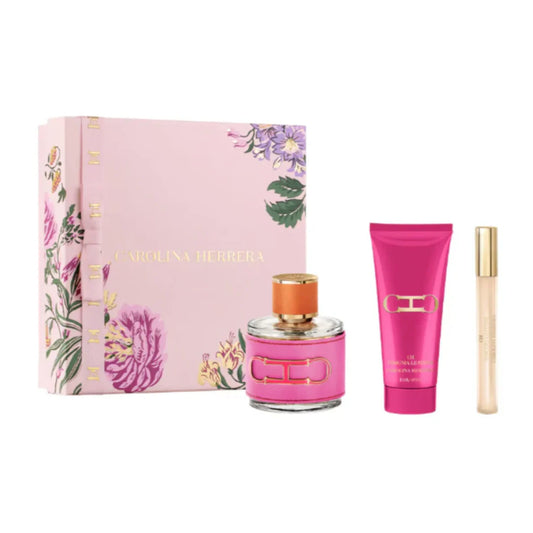 SET PERFUME MUJER CH INSIGNIA LETHER EDP 100ML - CAROLINA HERRERA